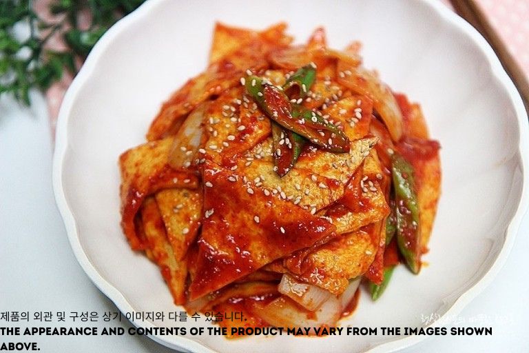 매콤어묵볶음 Spicy stir-fried fish cakes