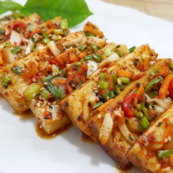 두부조림 Braised tofu