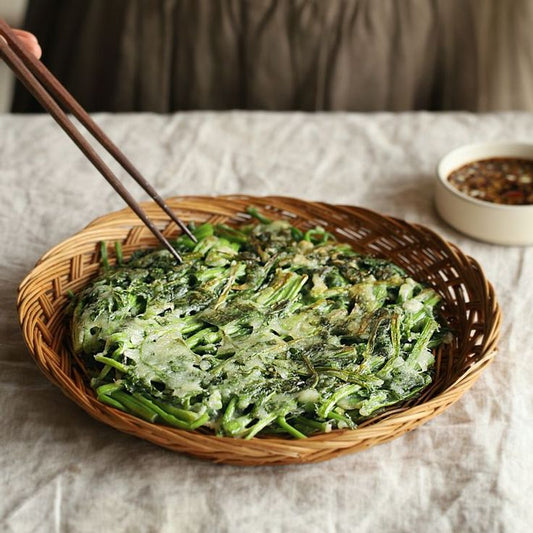 미나리 오징어 전 Water parsley pancake / 3pcs