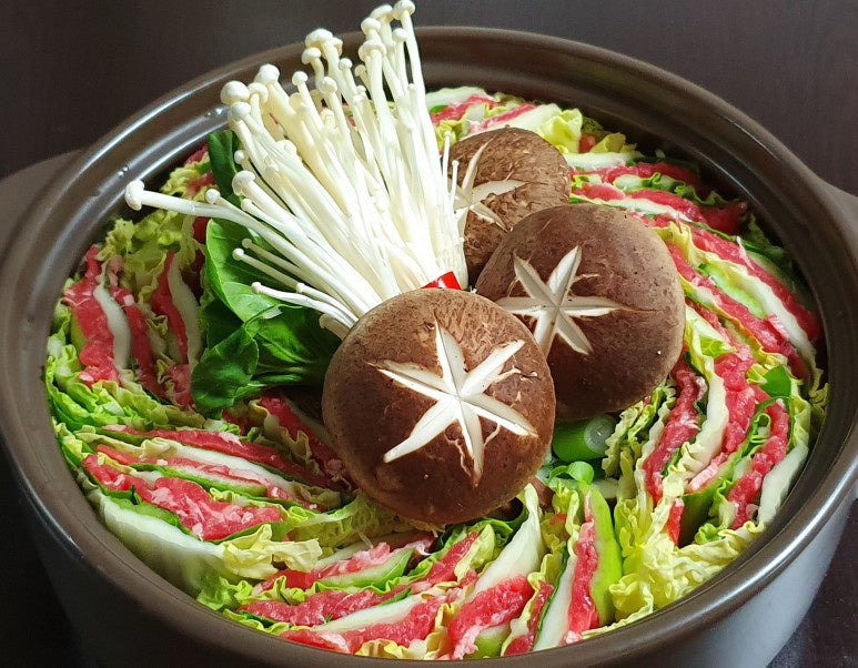 밀푀유 나베 / beef and napa cabbage hot pot