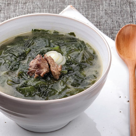 미역국  Beef Seaweed Soup