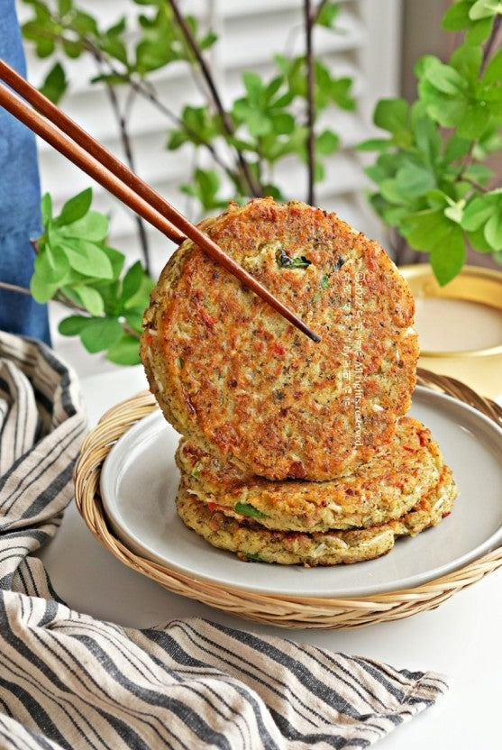 녹두전 Mung bean pancake / 3 pcs