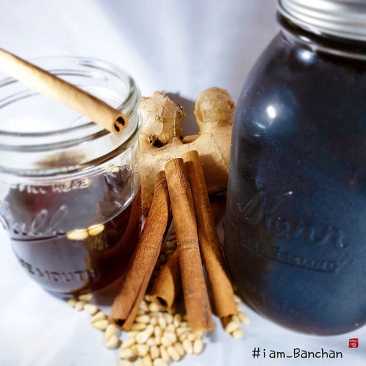 수제 수정과 Homemade cinnamon punch w/ ginger